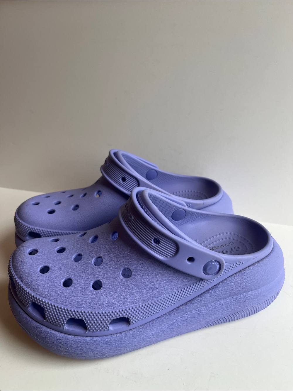 Platform Crocs Size 8